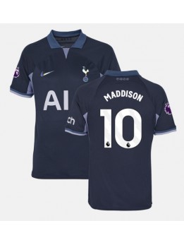 Moški Nogometna dresi replika Tottenham Hotspur James Maddison #10 Gostujoči 2023-24 Kratek rokav